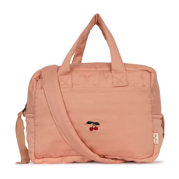 Konges Sløjd Puppen-Wickeltasche, mahogany rose