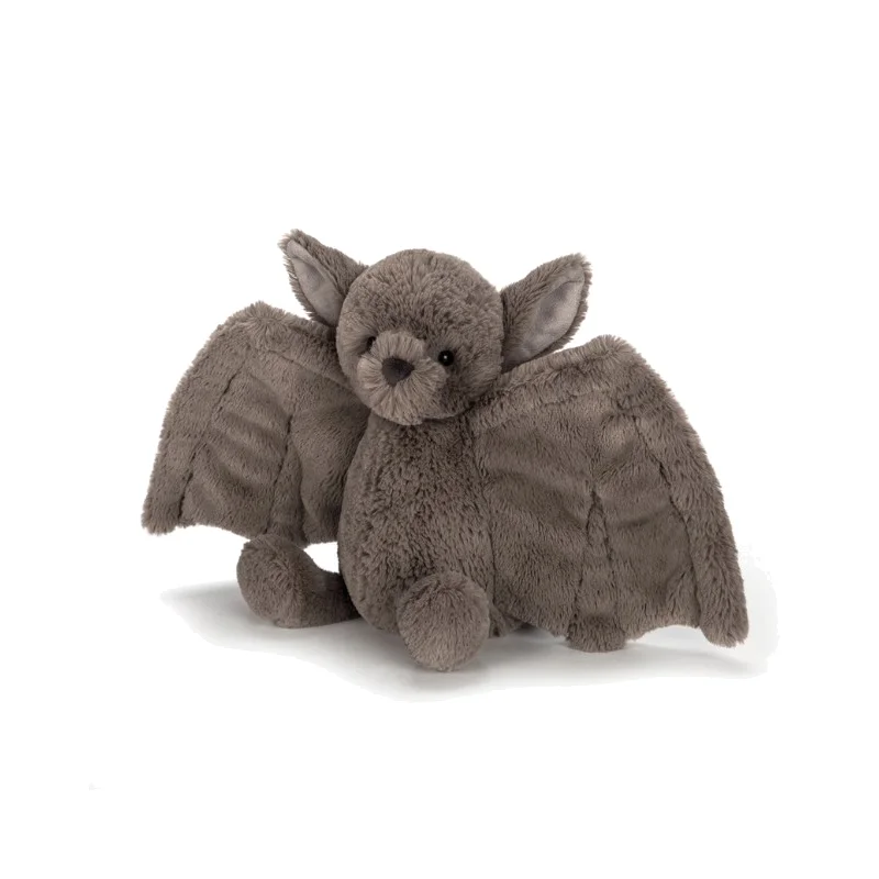 Jellycat bamse, bashful flagermus - 19 cm