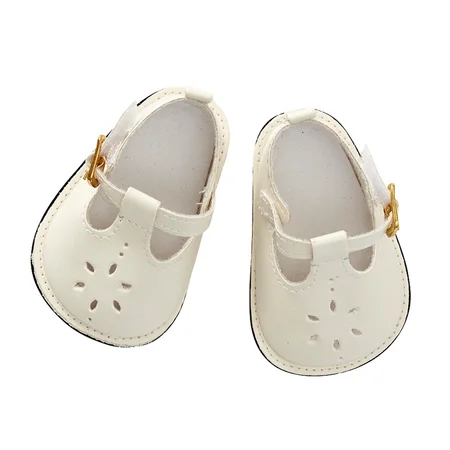 by Astrup dukkesko, creme - 46-50 cm
