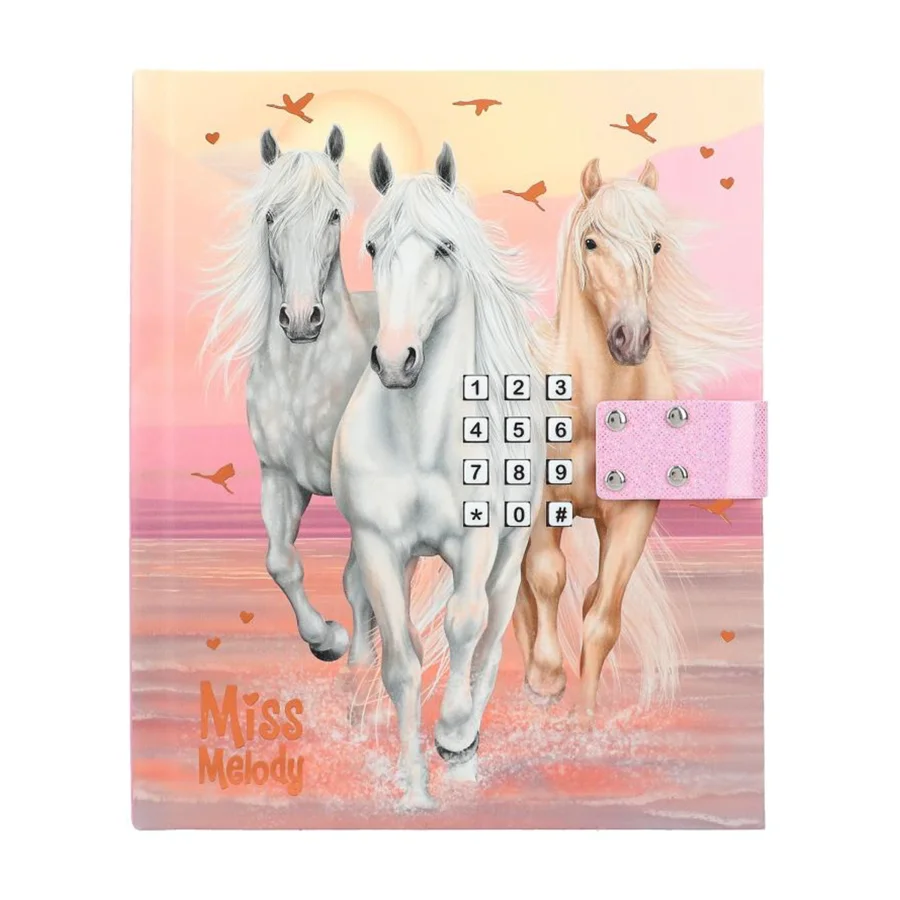 Miss Melody Sundown Tagebuch mit Code und Musik, Creative Studio