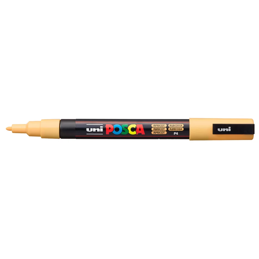 Posca marker PC-3M, abrikos
