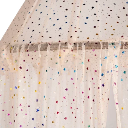 Konges Sløjd Betthimmel aus Tüll, etoile multi sparkle