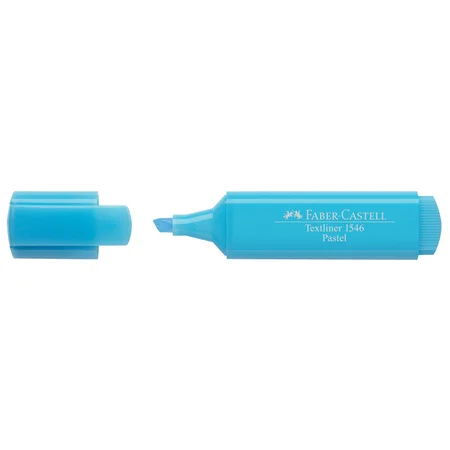 Faber-Castell textliner, pastel blå