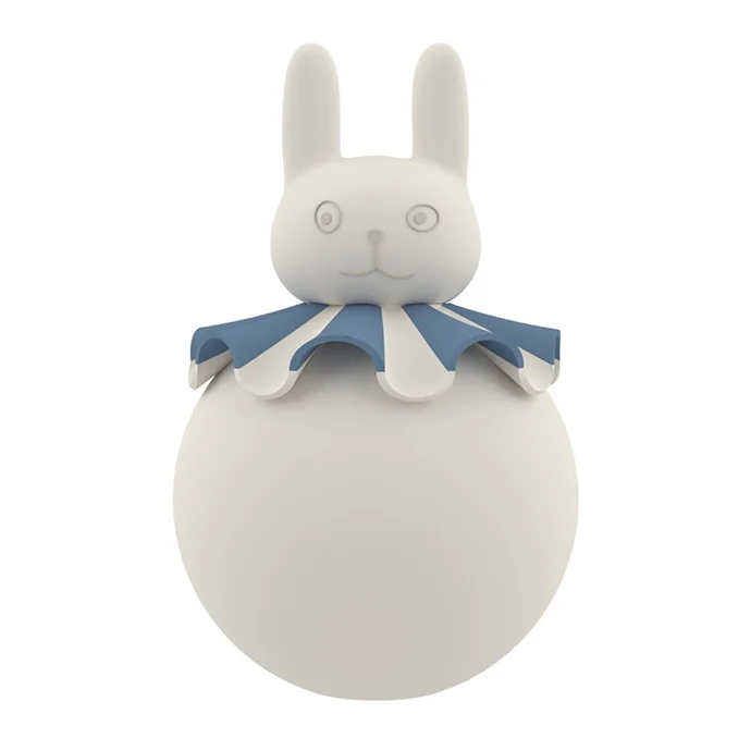 OYOY Rabbit Nachtlampe, offwhite/blue