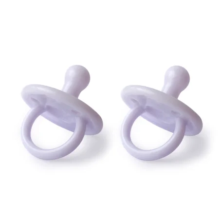 Filibabba 2er-Pack Silikon-Schnuller, fresh violet