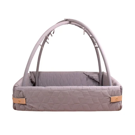 Filibabba Steppdecke Activity Nest, grau