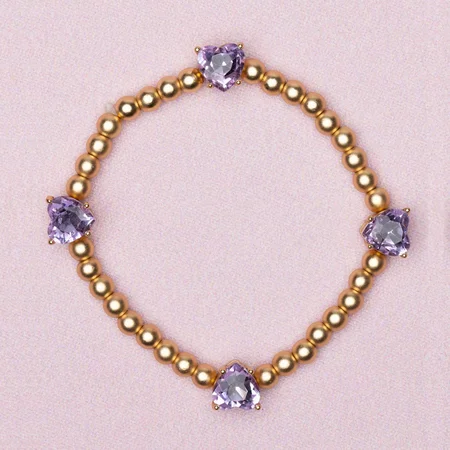 Great Pretenders Armband, Chic Amethyst Love
