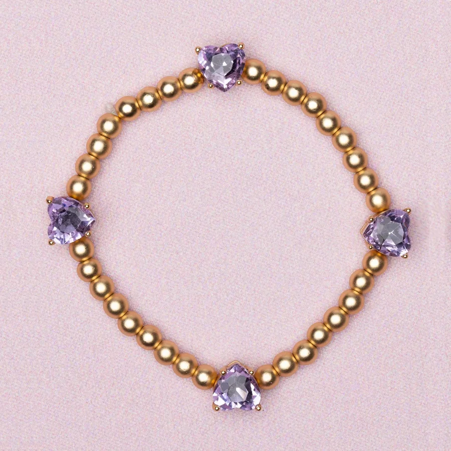 Great Pretenders Armband, Chic Amethyst Love