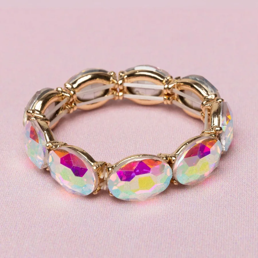 Great Pretenders Armband, Chic Aurora Borealis Gem 