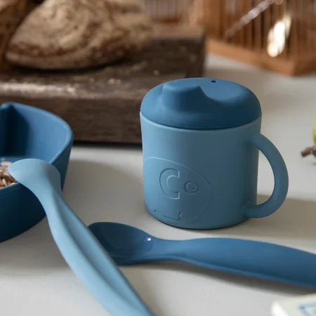 SEBRA Silikon-Deckel, vintage blue