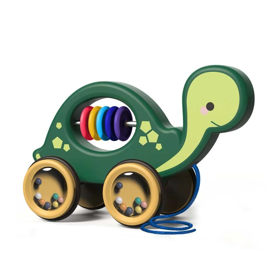 SBP Schildkröte auf Rädern, grün