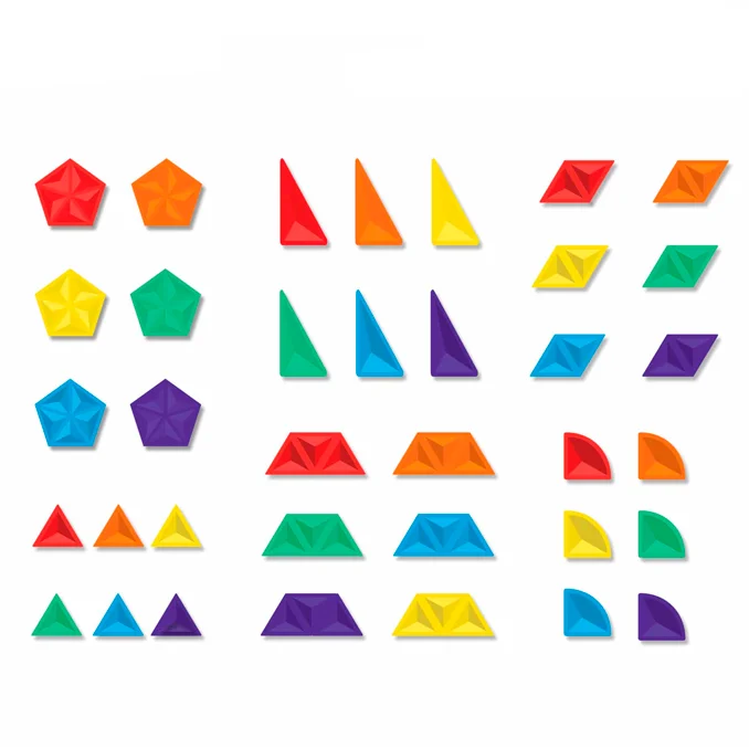 Connetix Magnetbausteine Rainbow Shape, Expansion Pack - 36 Teile