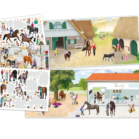 Create your Happy Horses Aktivitetsbog m/stickers