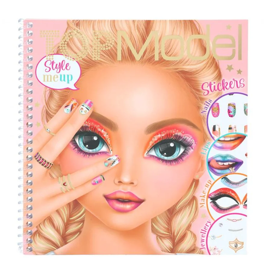 TOPModel Dress me up Face Stickerbog BEAUTY GIRL