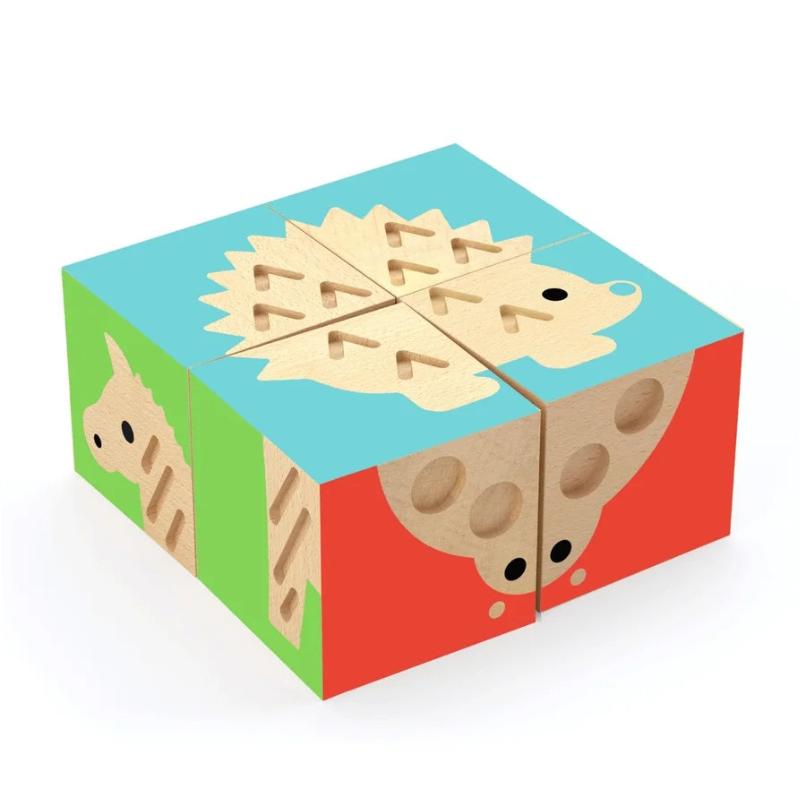 Djeco Würfelpuzzle, TouchBasic