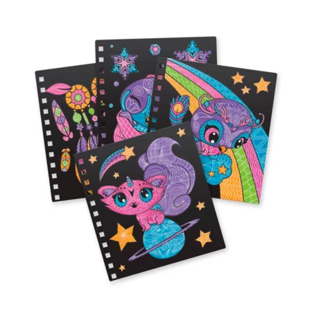 Nebulous Stars, kleines Skizzenbuch, Magische Samtseiten