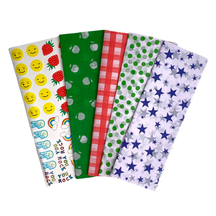 Yumbox Sandwich Papier, stars