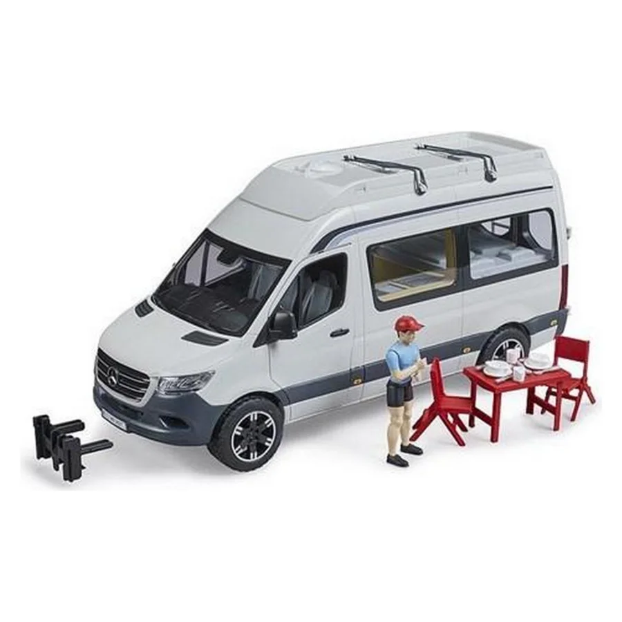 Bruder MB Sprinter Wohnmobil mit Fahrer