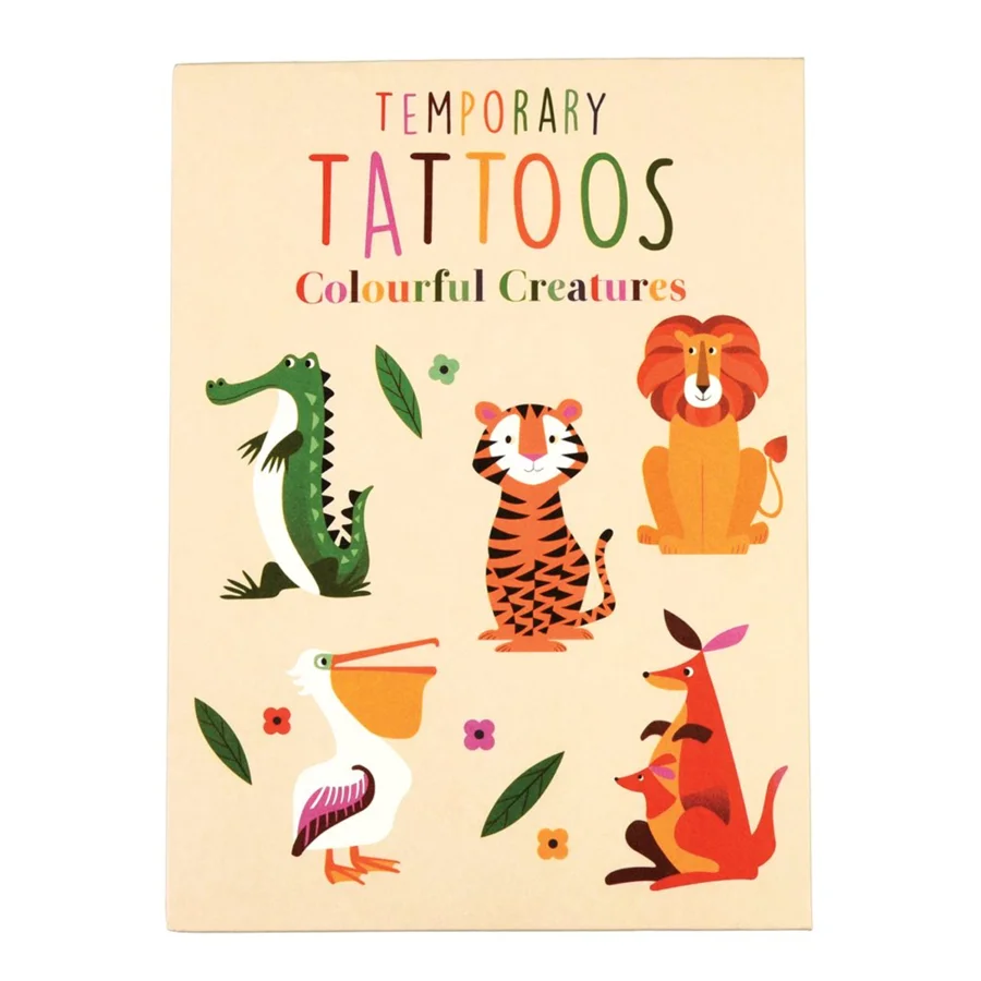 Tattoveringer, Farverige figurer, 2 ark