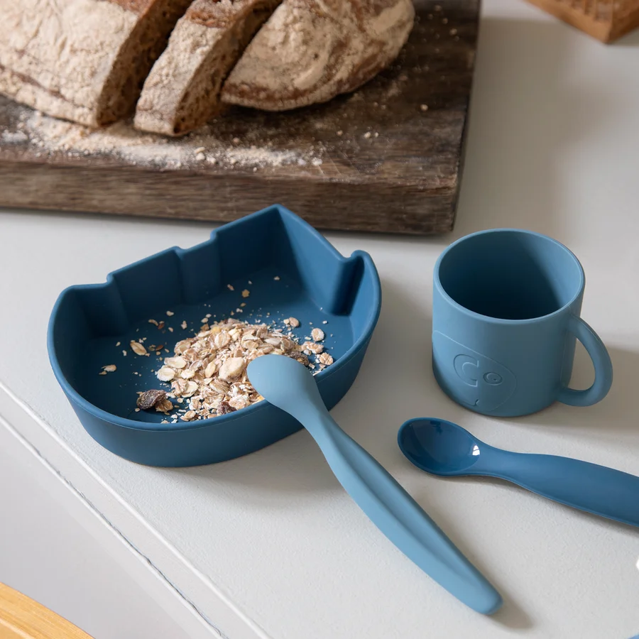 Sebra Silikonekop, Fanto, vintage blue