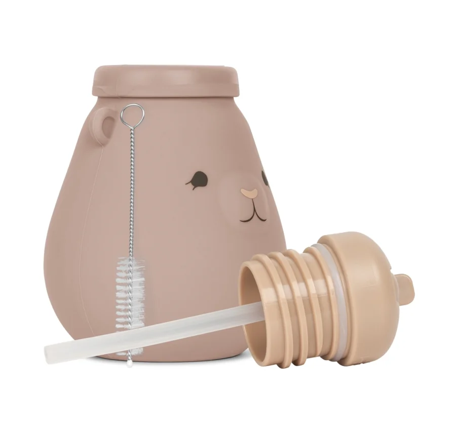 Konges Sløjd Trinkflasche teddy, blush