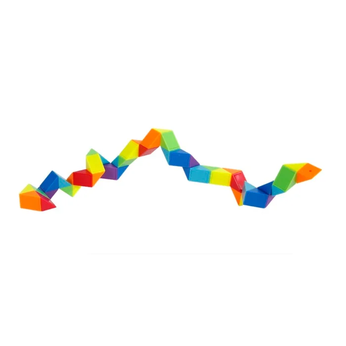 Fidget Toys Magisk Regnbuefarvet slange