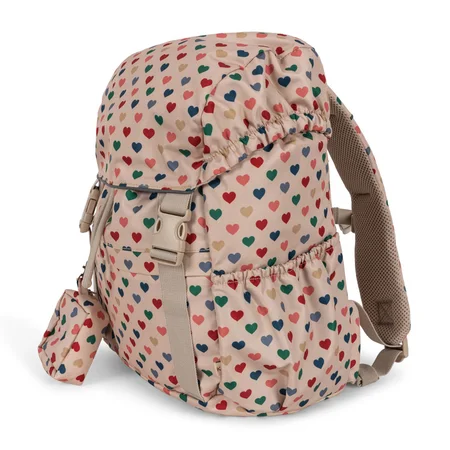 Konges Sløjd Clover Maxi Schultasche, coeur coloré frappe