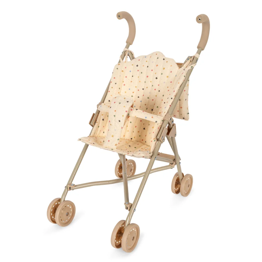 Puppenbuggy "Doll Stroller", multi star, Konges Sløjd 