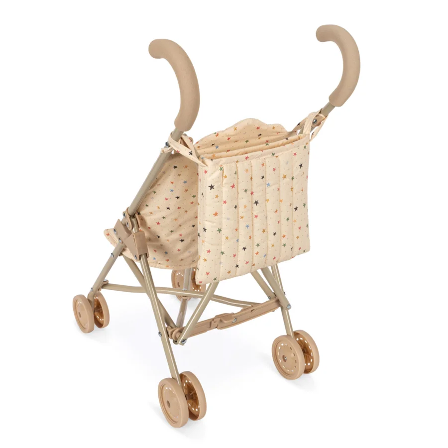 Puppenbuggy "Doll Stroller", multi star, Konges Sløjd 