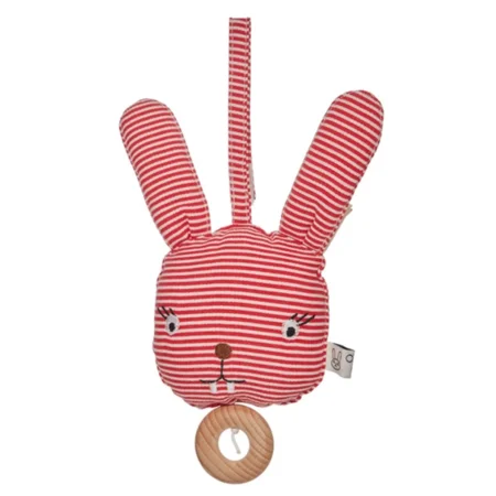 OyOy Rosy Spieluhr Kaninchen, cherry red