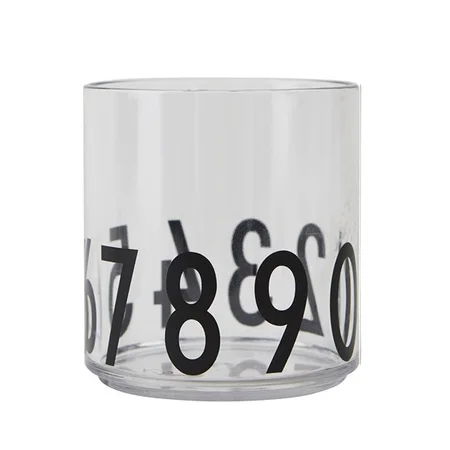 Design Letters tritan drikkeglas, 123