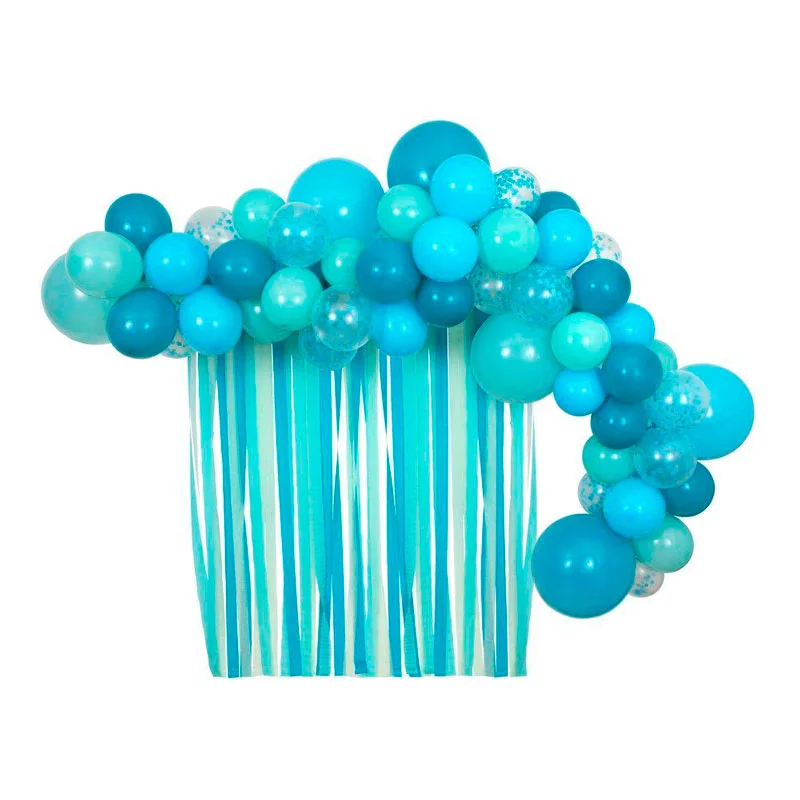 Meri Meri ballonguirlande, blå