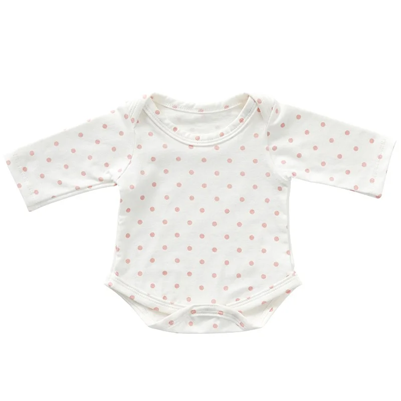 by Astrup dukketøj, body med rosa prikker 46-50 cm