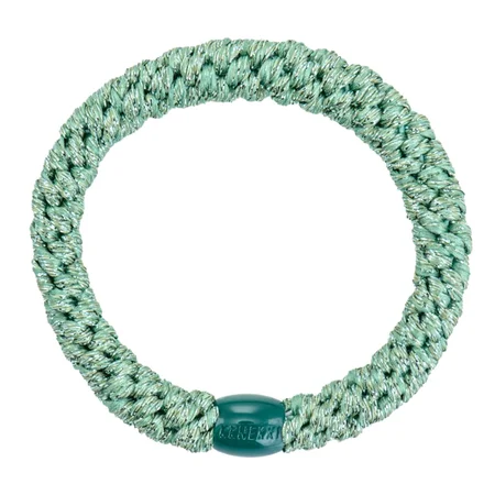 Kknekki hårelastik, Pistacio glitter