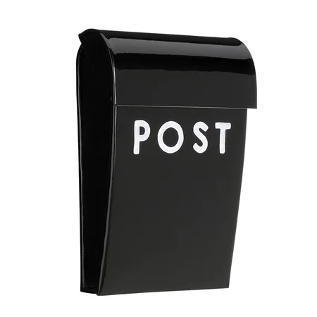 Bruka Design postkasse, mini - sort
