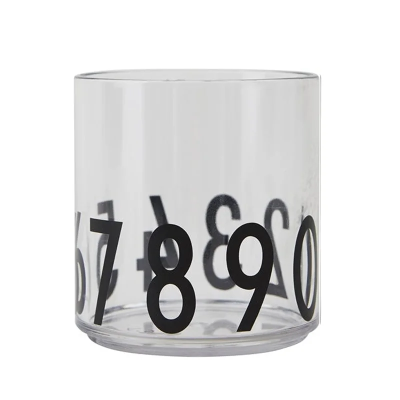Design Letters tritan drikkeglas, 123
