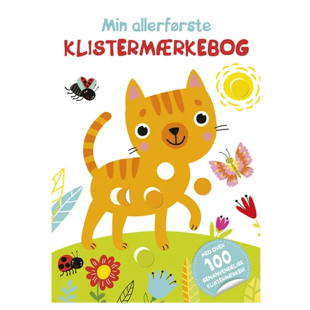 Min allerførste klistermærkebog: Kat