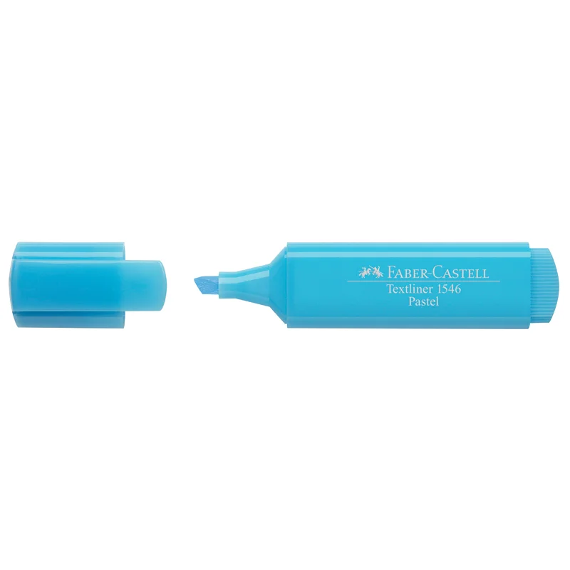 Faber-Castell textliner, pastel blå