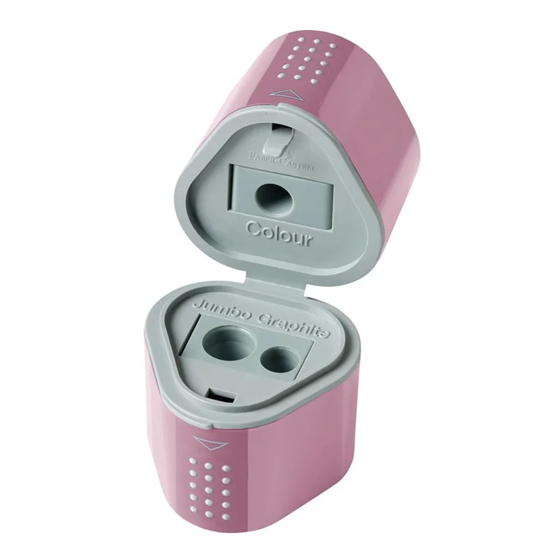 Faber-Castell trio grip blyantspidser, Rose Shadow