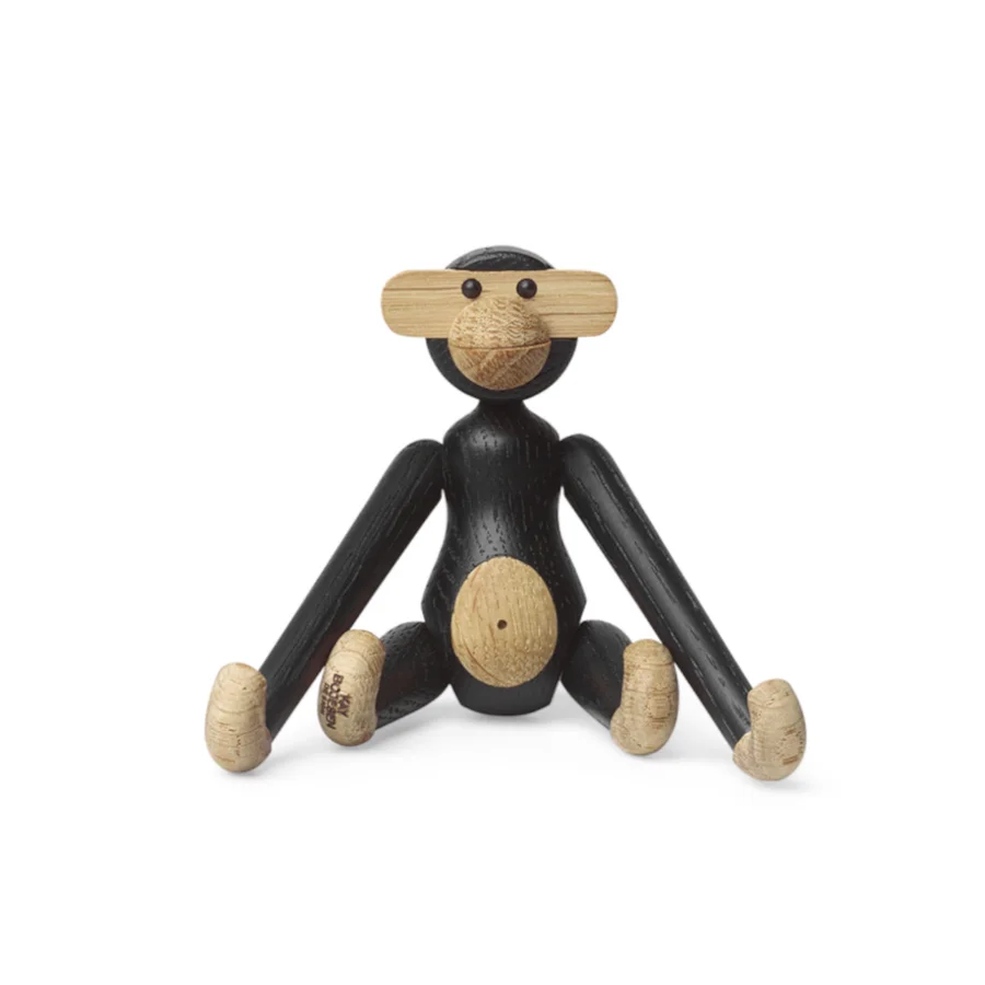 Kay Bojesen mini abe i mørkbejdset eg