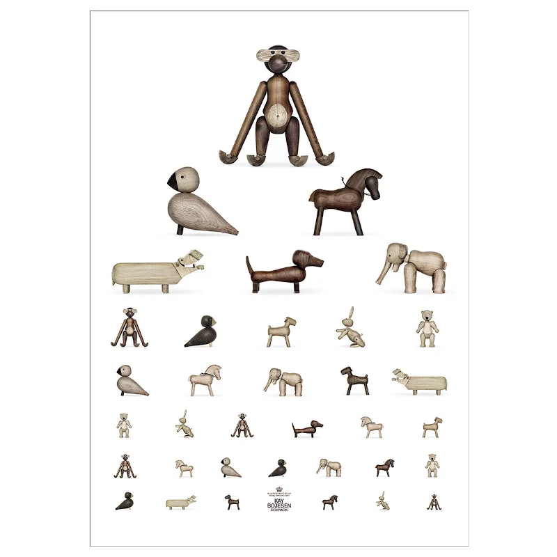 Kay Bojesen plakat, Synstavle - 50x70