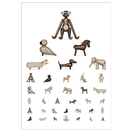 Kay Bojesen plakat, Synstavle - 50x70