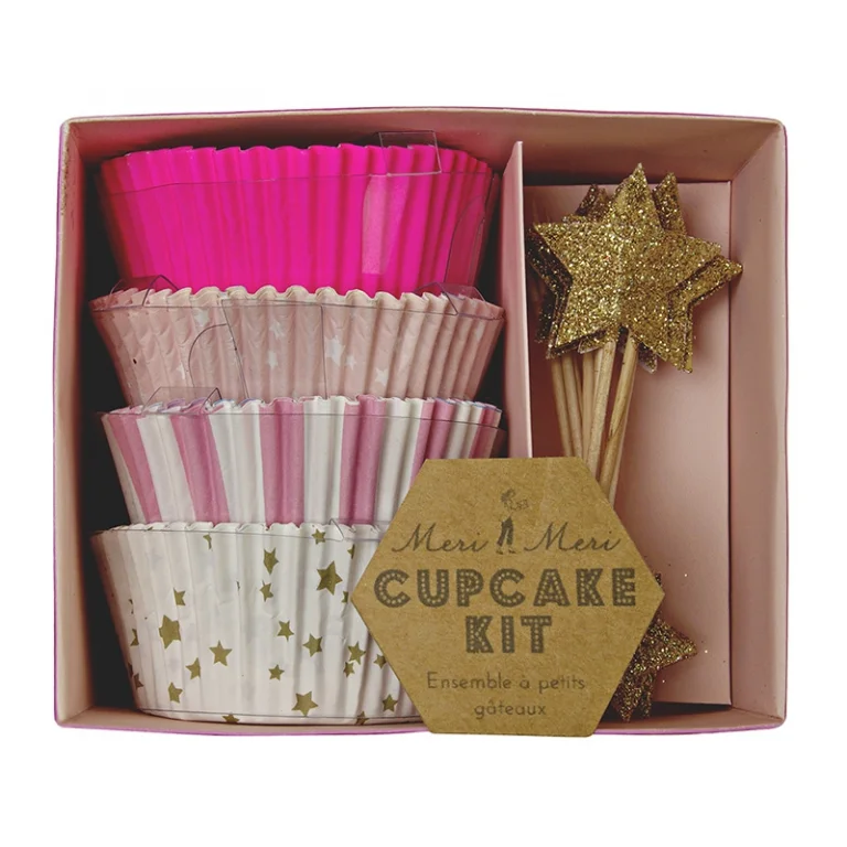 Meri Meri Toot Sweet Pink cupcakesæt