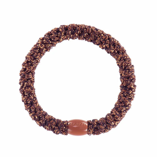 Kknekki hårelastik, Copper glitter