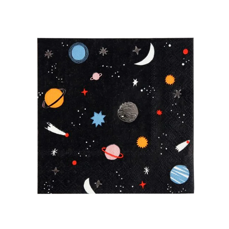 Meri Meri servietter, space