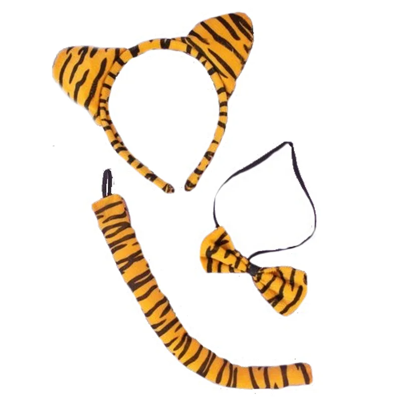MaMaMeMo udklædning, tigerører, hale og butterfly