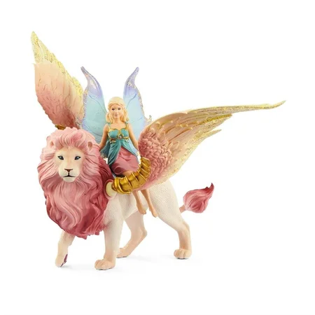 Schleich Bayala, flyvende løve med fe