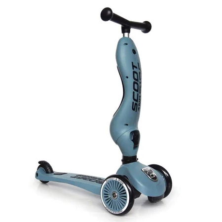 Scoot and Ride 2-in-1 Laufrad, Highway Kick 1 - steel