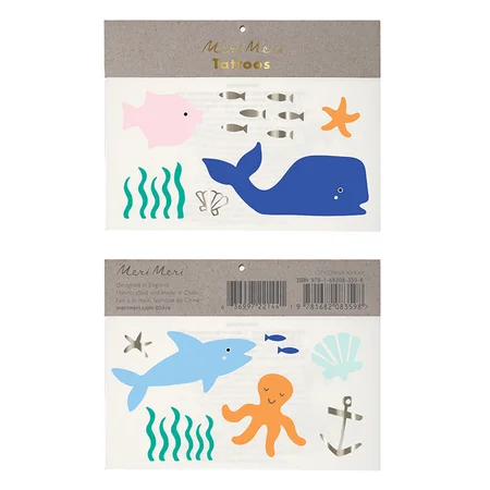 Meri Meri tattoveringer, Under the sea