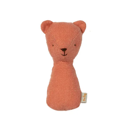 Maileg Babyrassel "Bär" - dusty coral